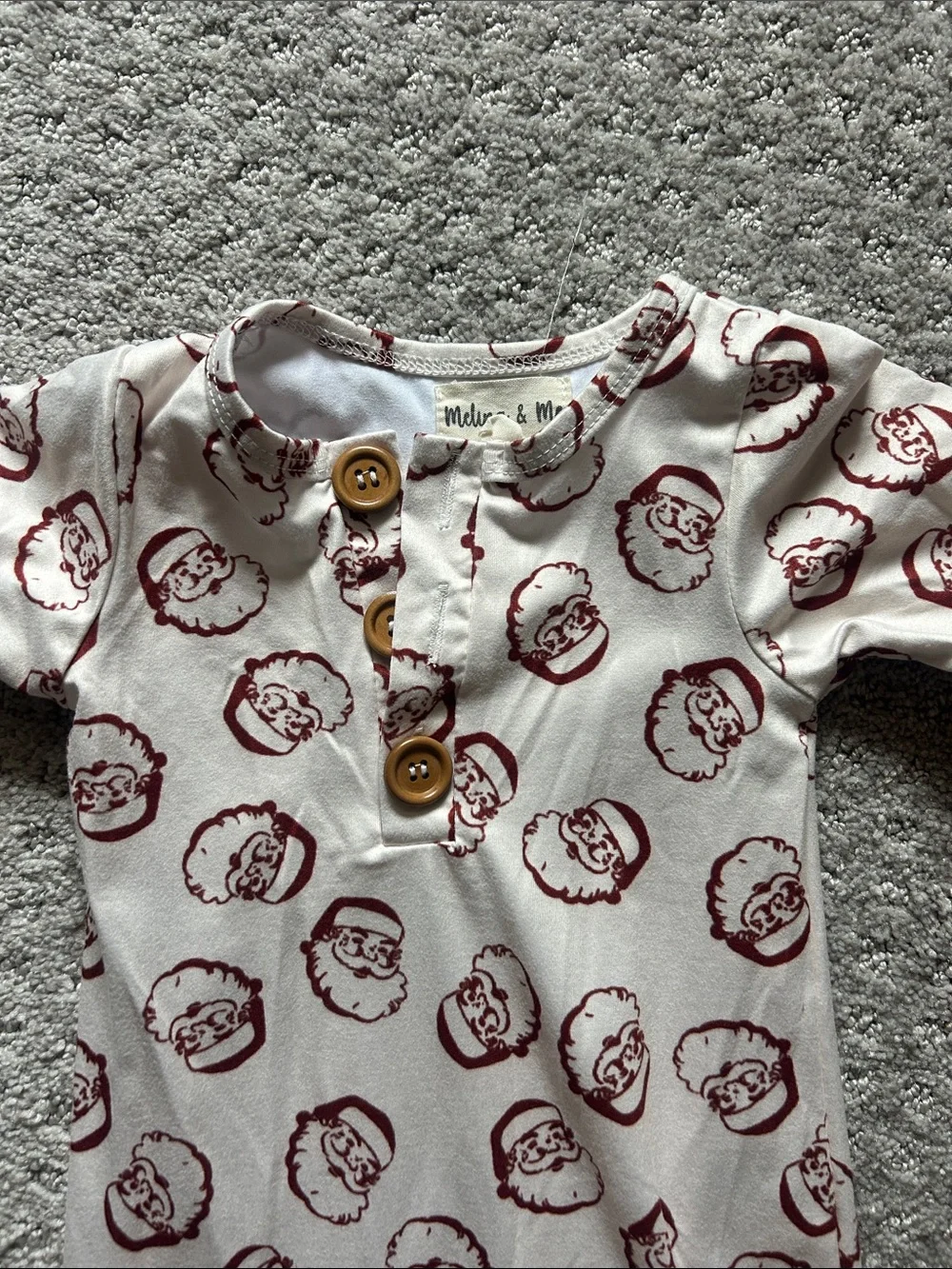 Newborn Santa Gown